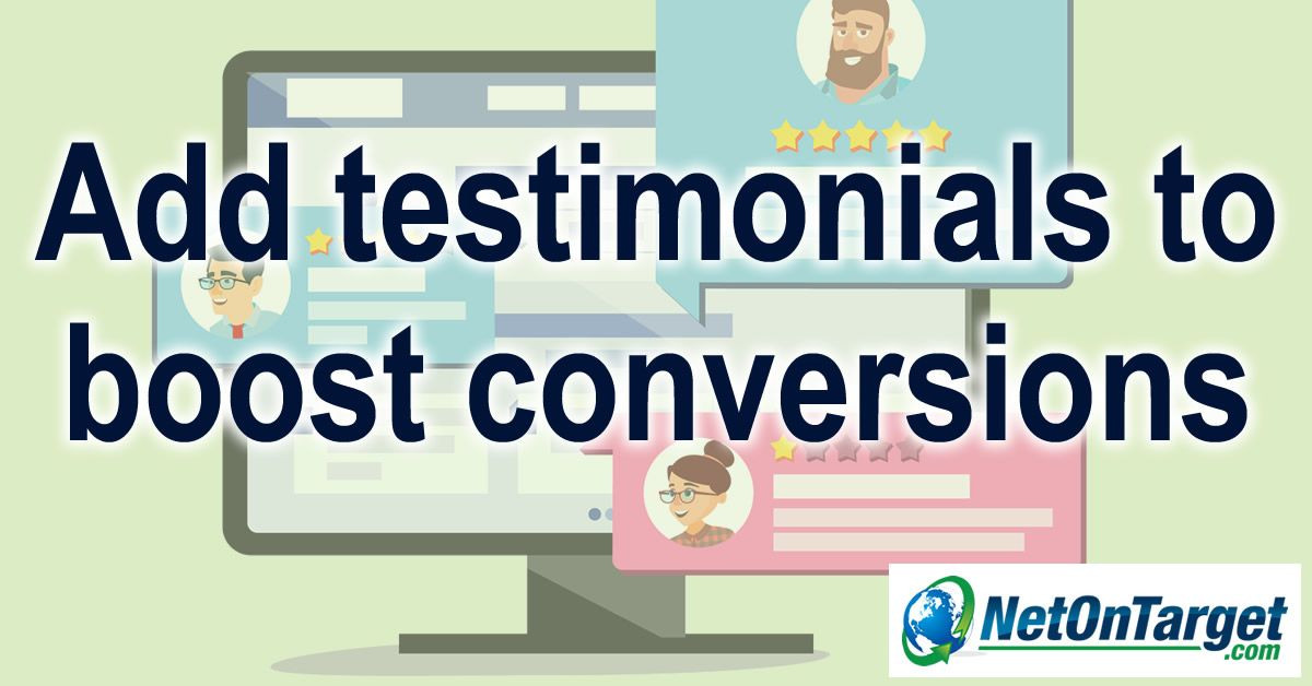Add testimonials to your landing page and checkout process to boost conversions Image
